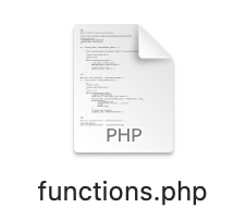 Functions.php bestand WordPress