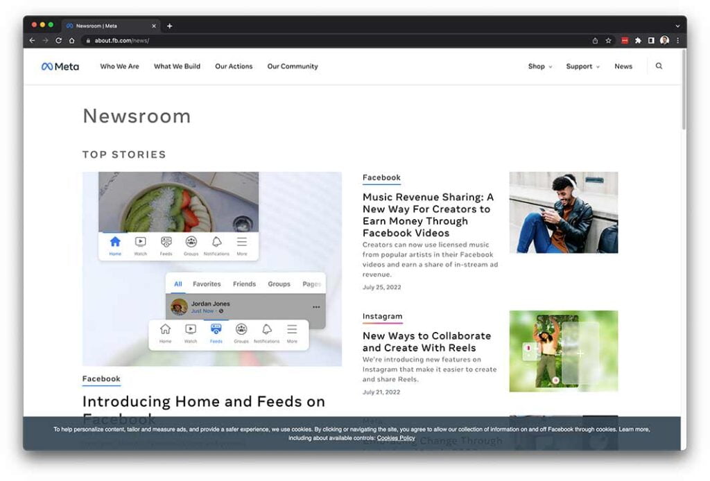 Meta Newsroom